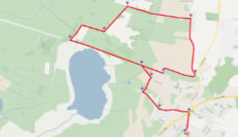 Laufstrecke 10,5 km